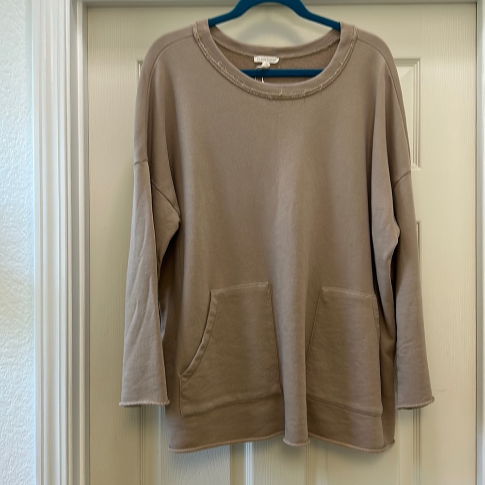 Eileen Fisher French Terry Sweatshirt M